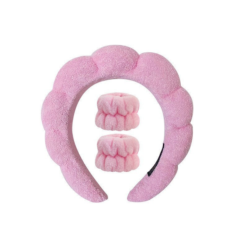 Wholesale Velvet Gold Sponge Headband